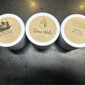 Disney Themed 4oz Scented Candles - Never Used